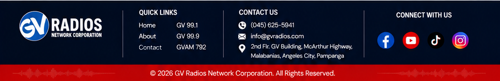 GV Radios footer